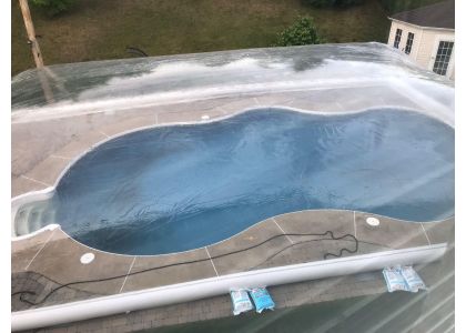 Pool Tent Picture-Sharing from customers