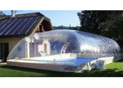 Pool cover for winter customization process