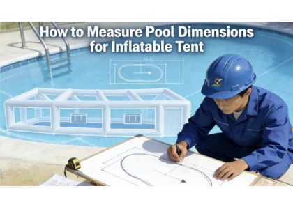 Inflatable Pool Tent: Measurement Guide