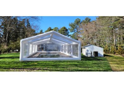 Custom Inflatable Pool Tent Case Study: USA Project | XiangHuiHe®