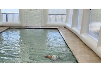 Winter-Proof Your Pool: Clean, Warm & Worry-Free with Inflatable Pool Tents