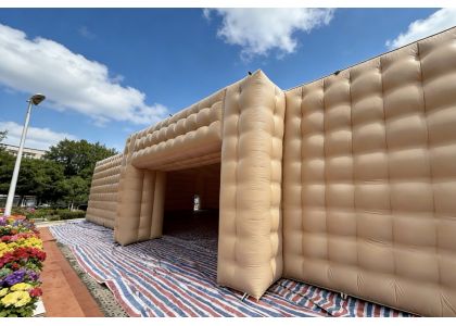 How to Inflate a 30x20x5.5m Large Inflatable Tent