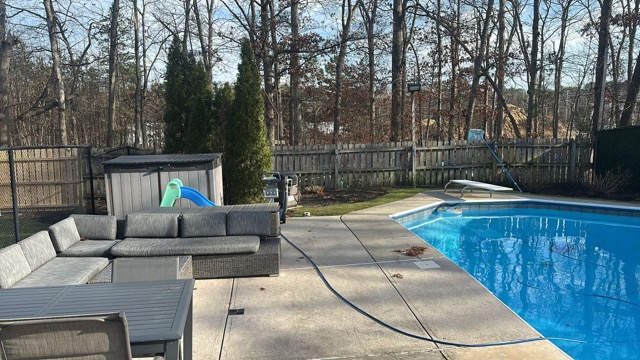 Real site case study of custom inflatable pool dome installation