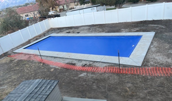 Measuring pool area