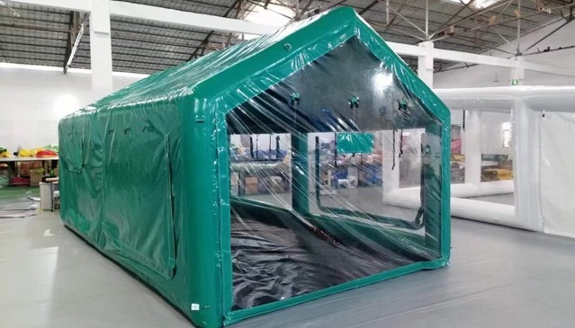 Finished 6x3m Inflatable Car Tent