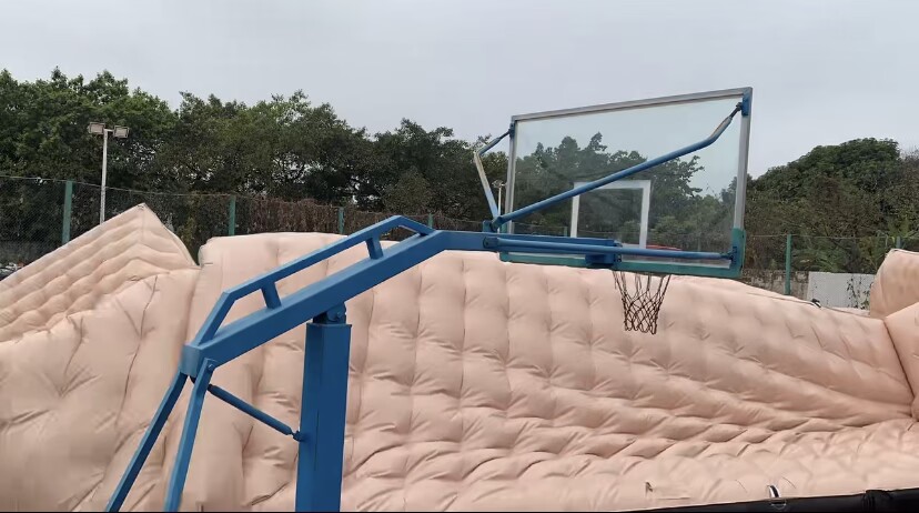 deflate inflatable tent