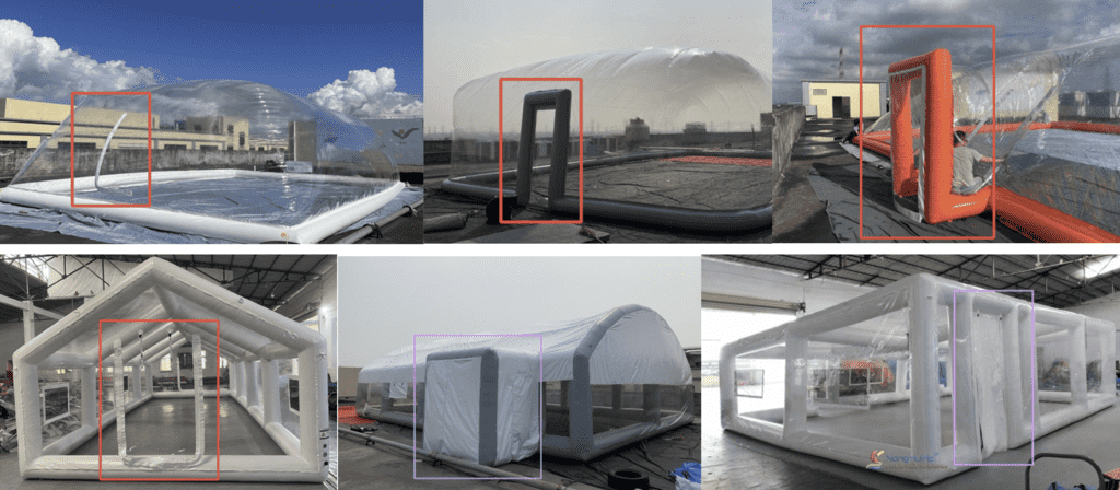 Ventilation Window Design for Pool Covers