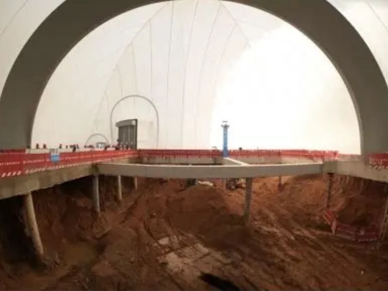 Foundation Pit Air Dome