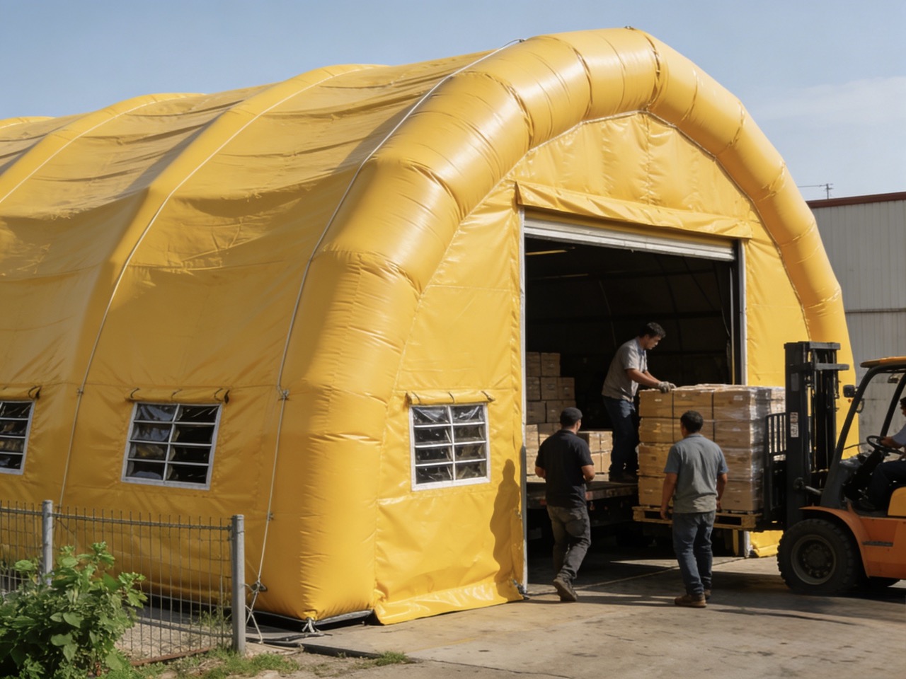 Industrial Air-Supported Warehouses