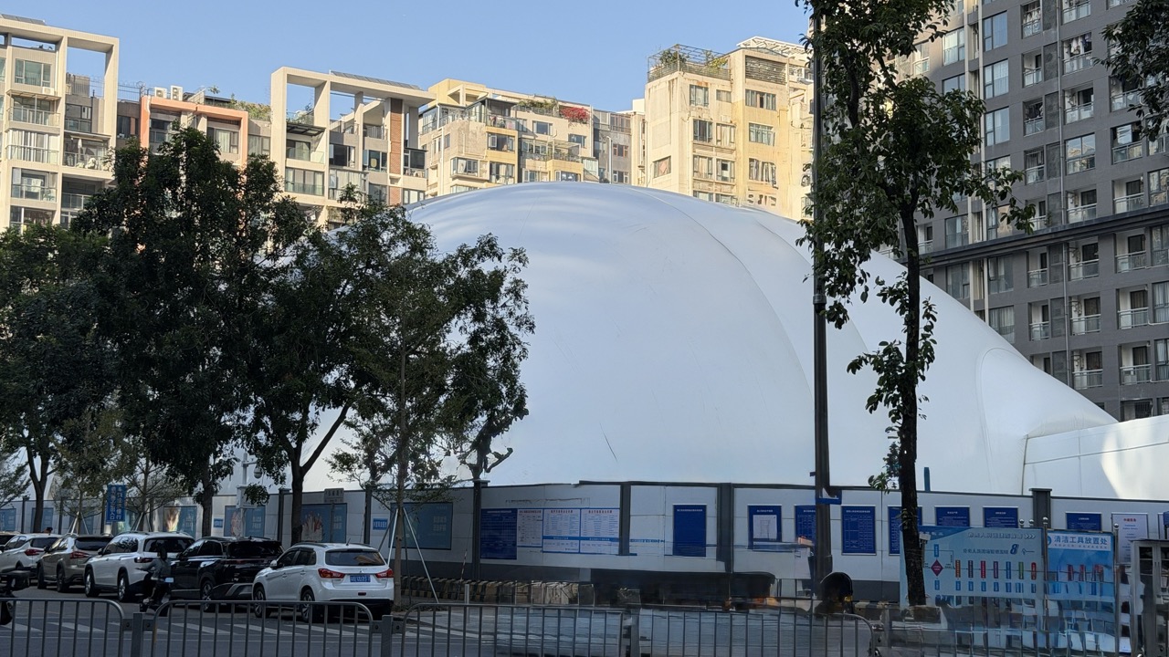 Foundation Pit Air Dome