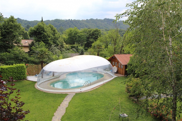 Transparent Inflatable Pool Dome Enclosure