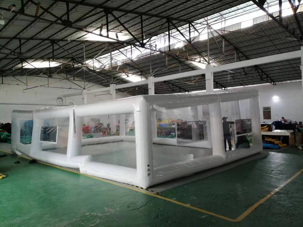 inflatable pool dome