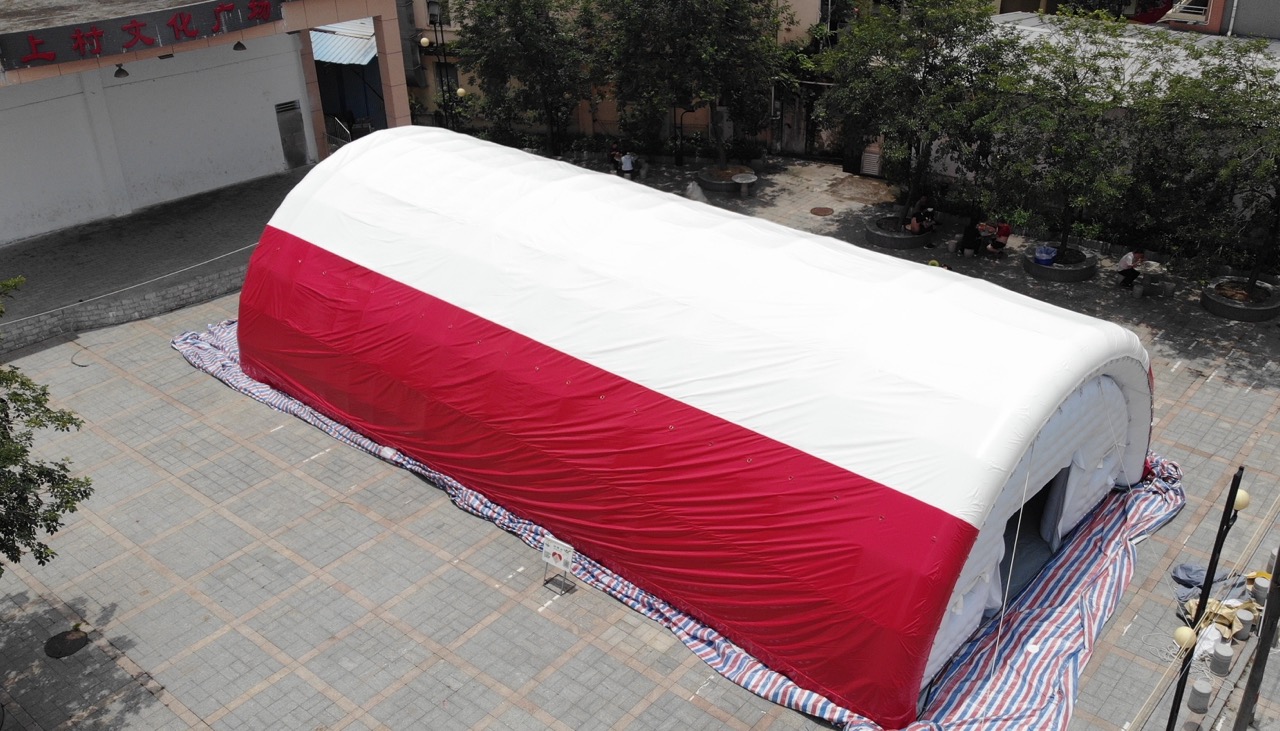 large outdoor inflatable tents
