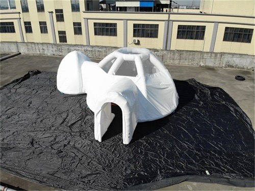 Instant inflatable tent
