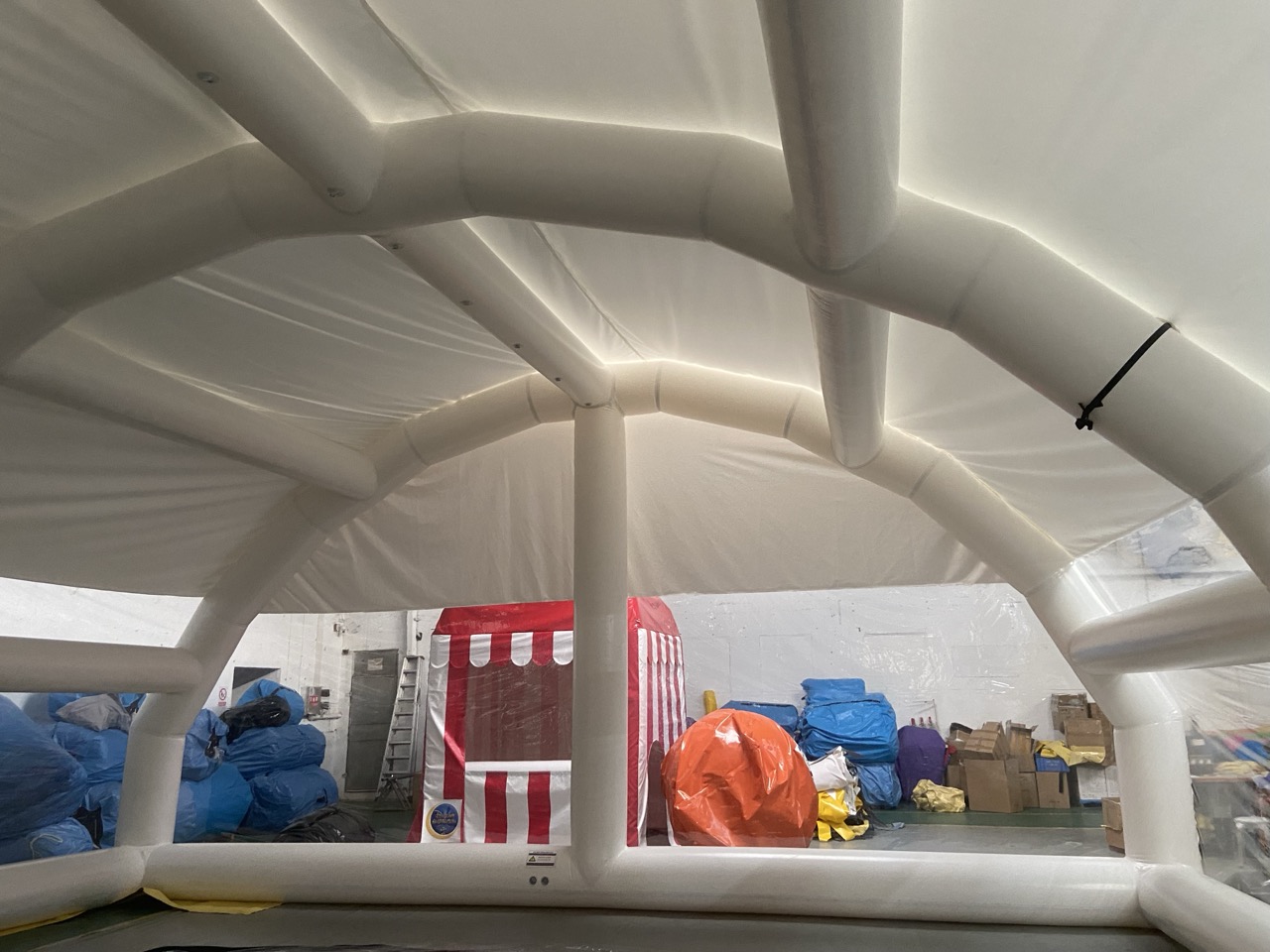 PVC inflatable pool dome