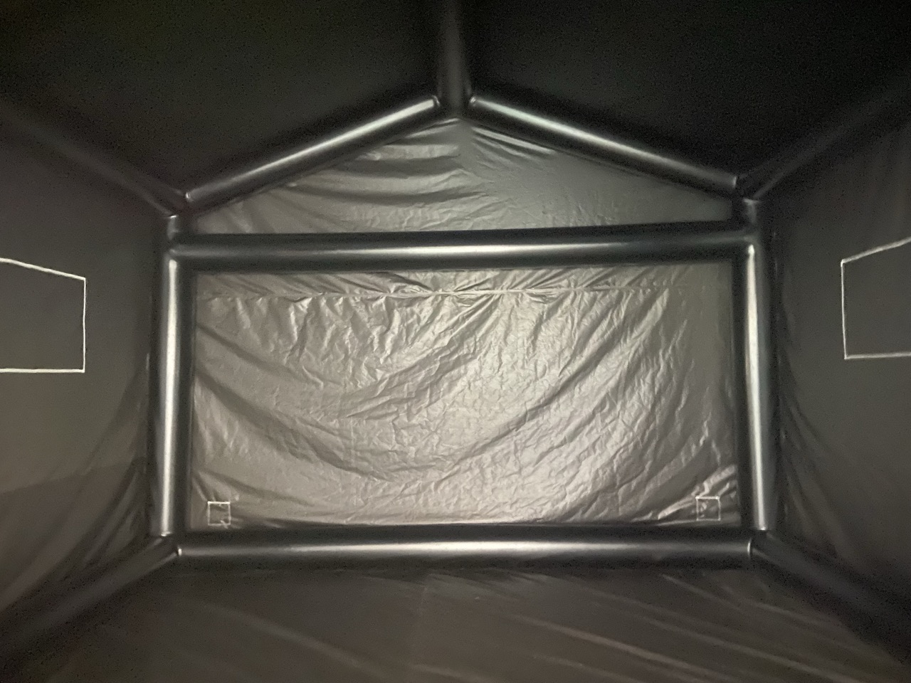 Black Inflatable Dome
