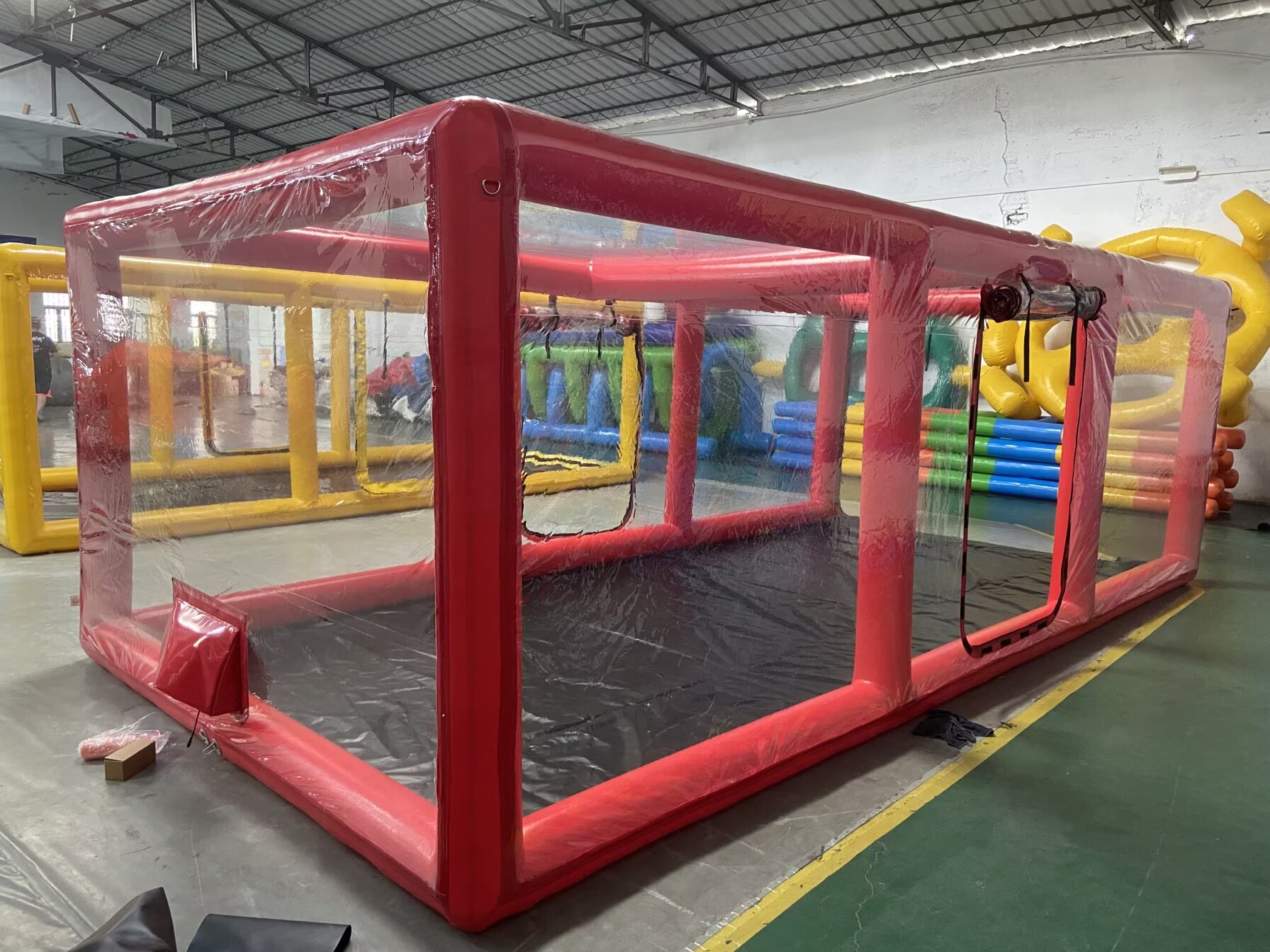 custom car garage inflatable