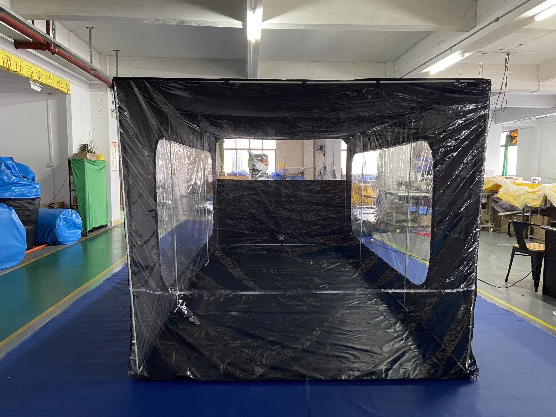 air-inflated support car cover