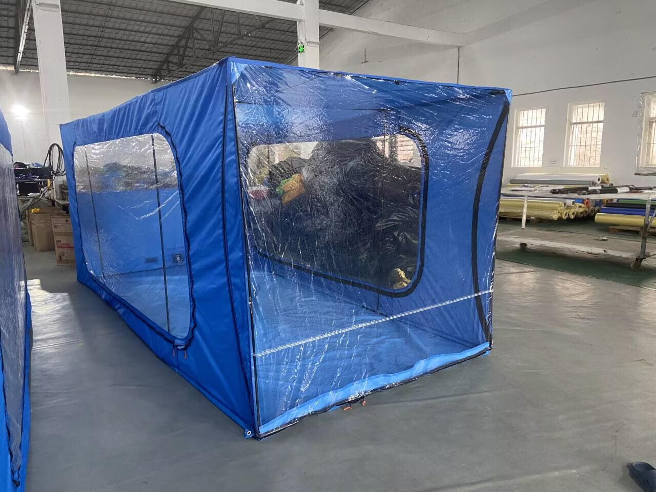 air-support vehicle garage