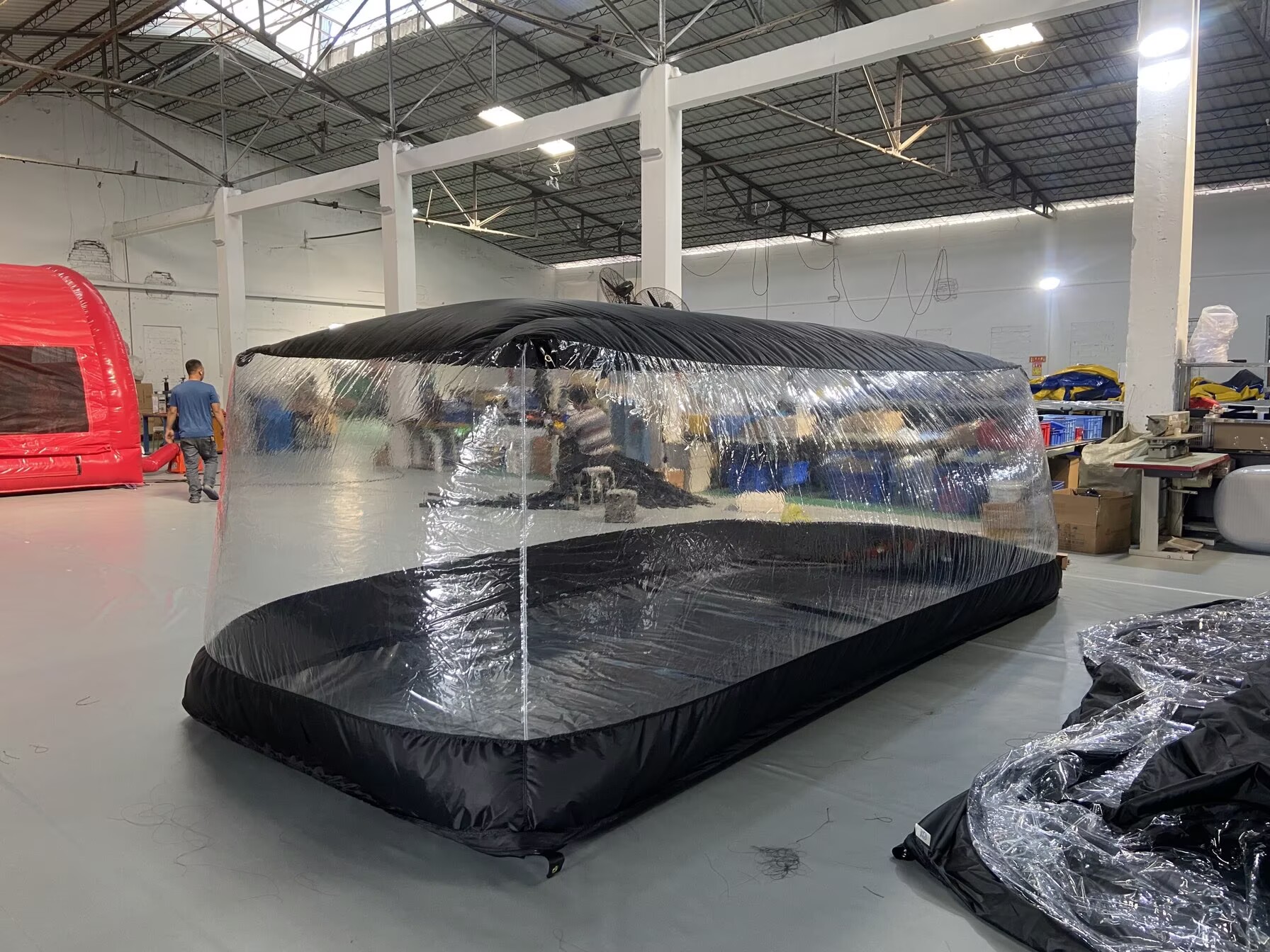 custom car bubble shelter