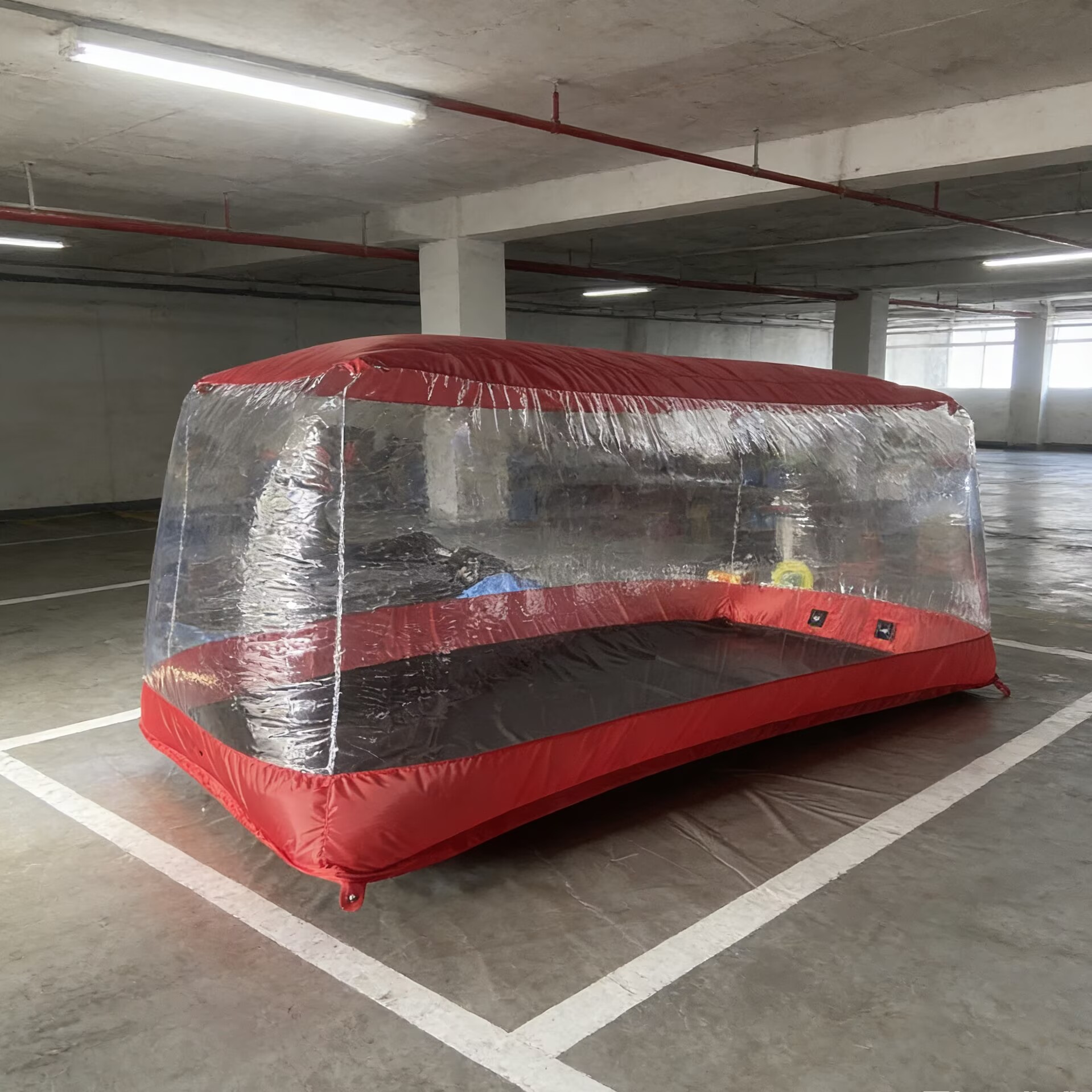 heavy-duty inflatable car capsule