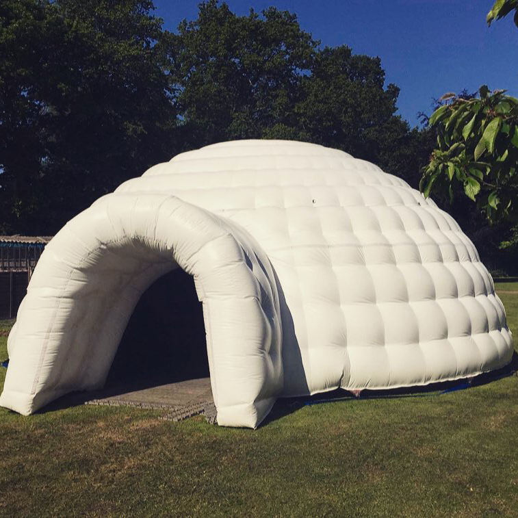 Custom inflatable dome