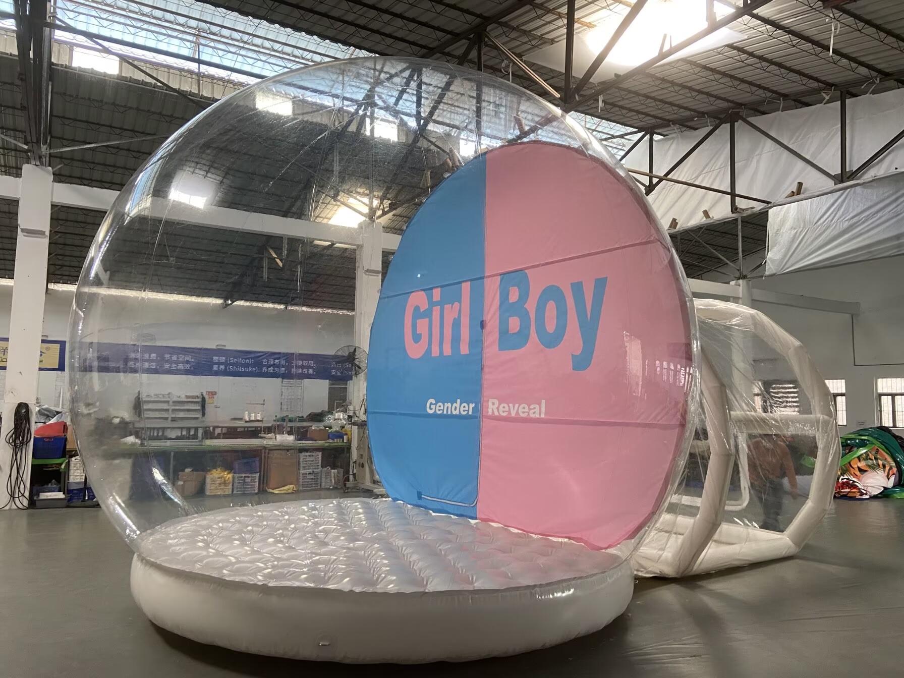 snowman photo booth dome