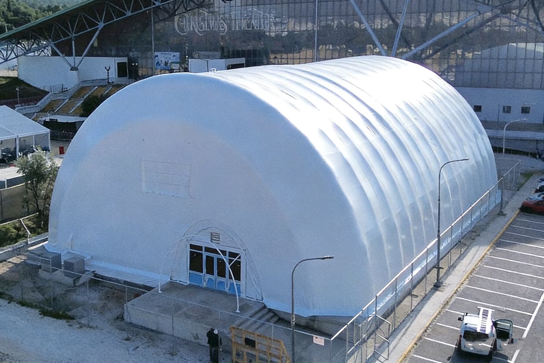 basketball air dome