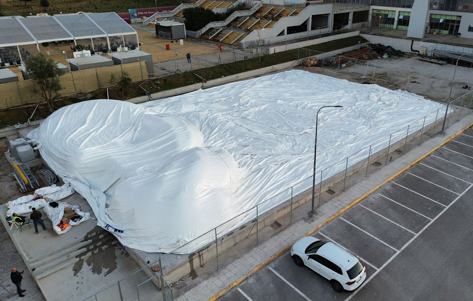 inflatable sports dome