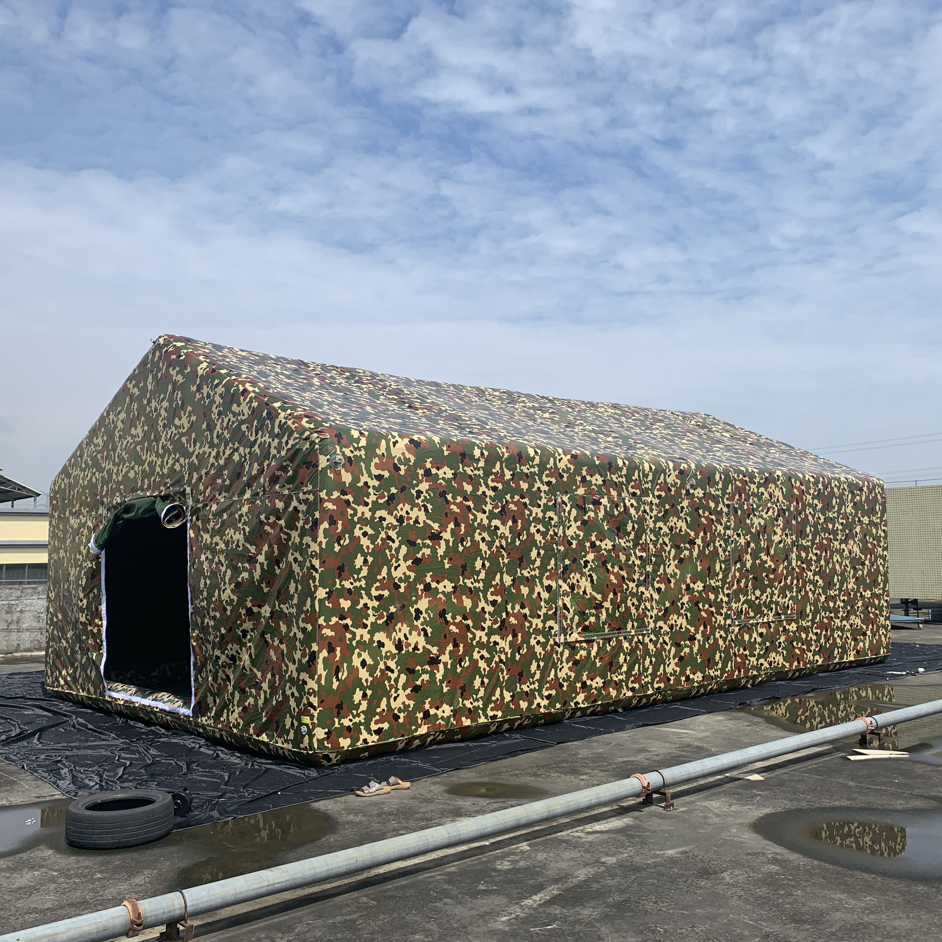 tactical inflatable shelter