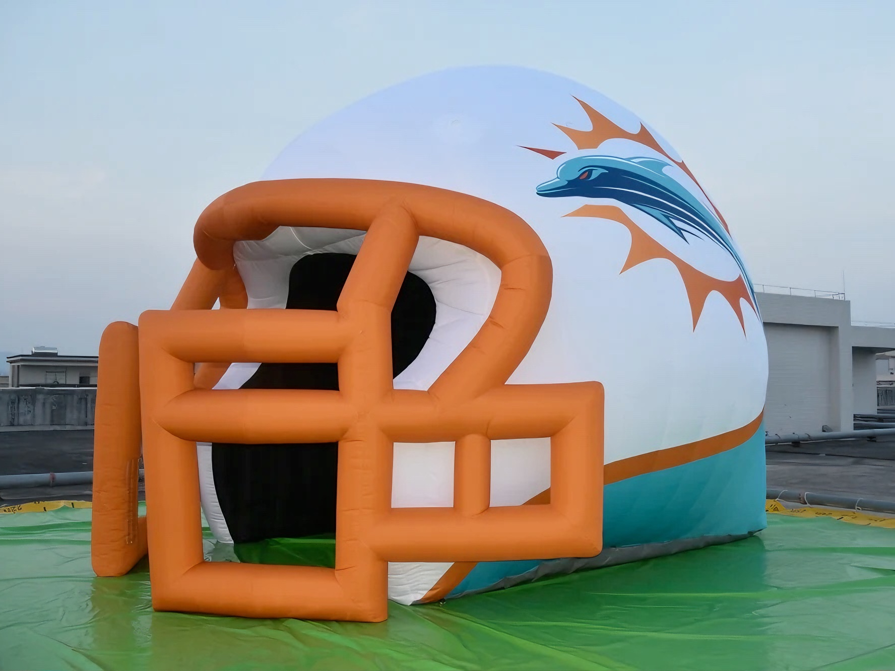football entrance tunnel