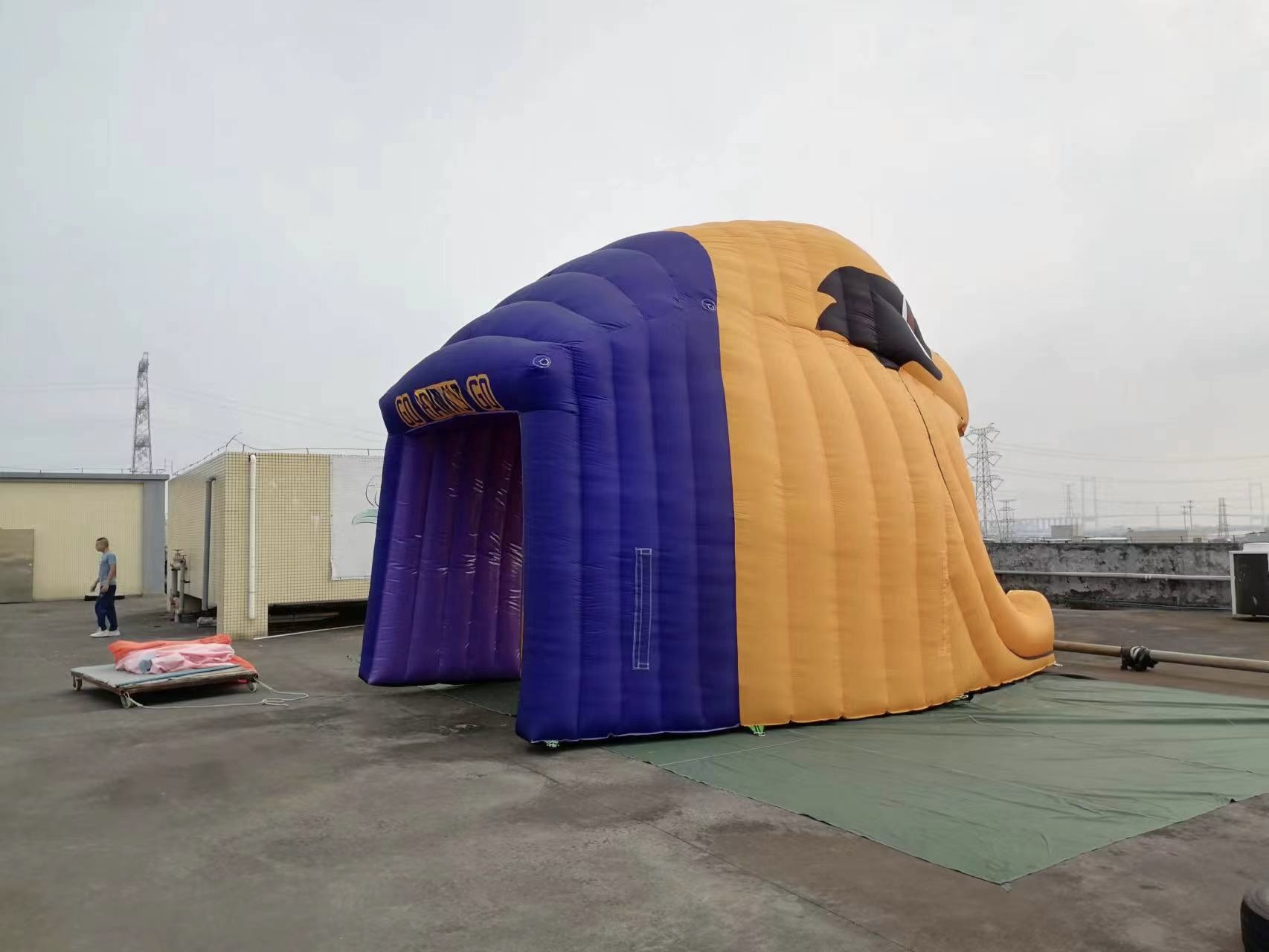 nfl inflatable entrance