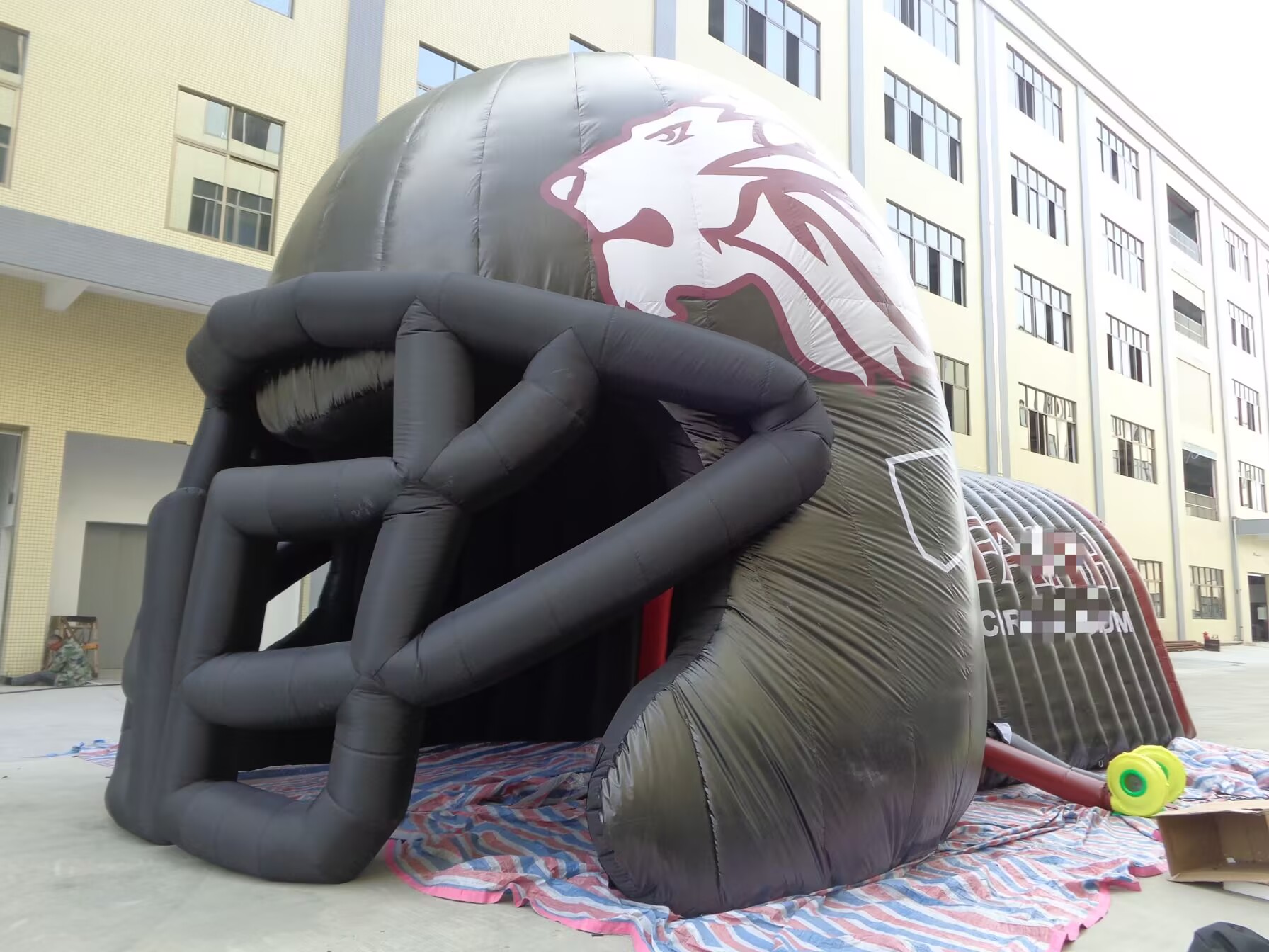 Industrial sports tunnel deployment
