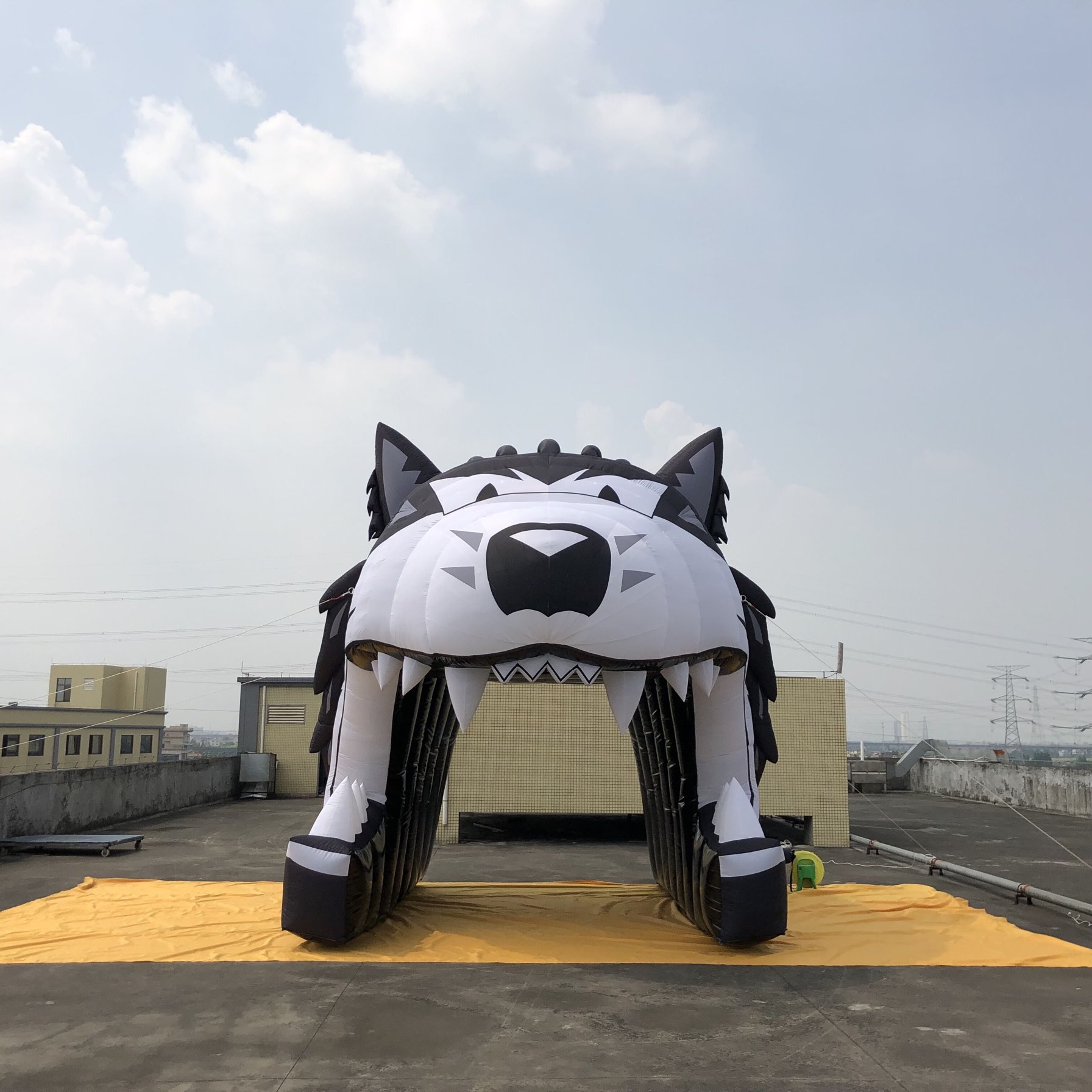 animal inflatable tunnel