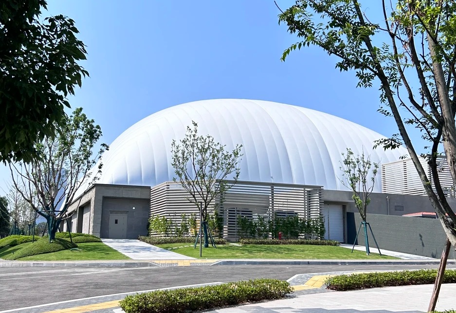 air supported skating hall