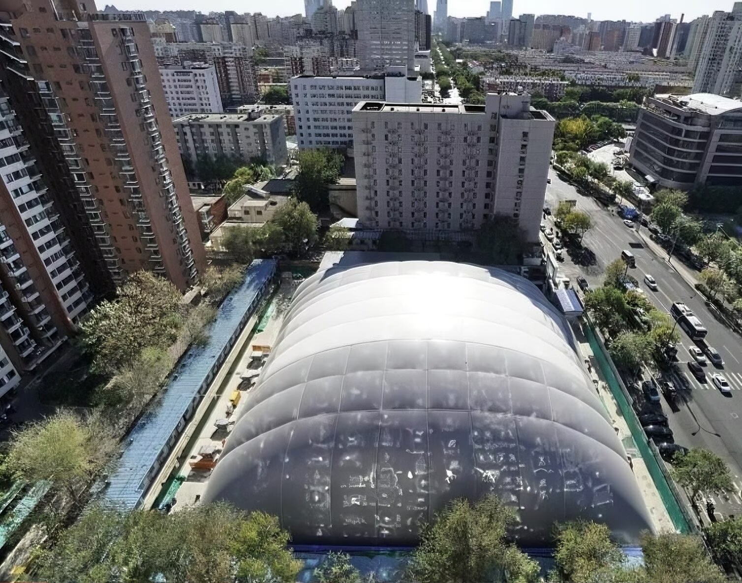 eco friendly air supported structure