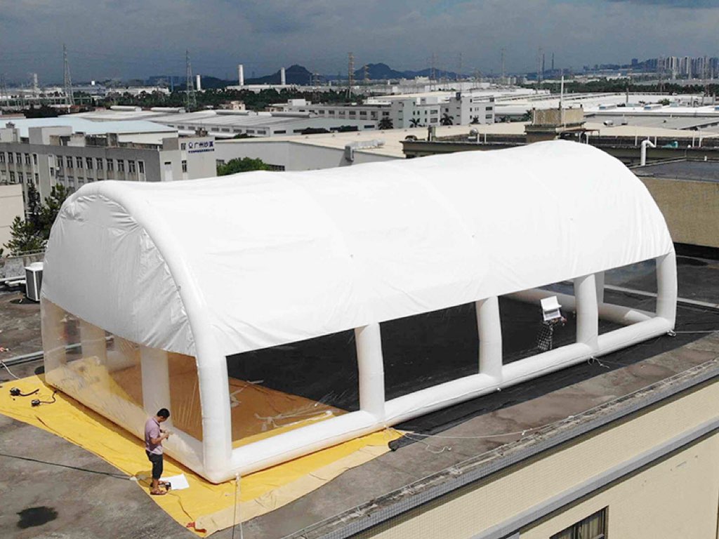 Pool dome enclosure 5