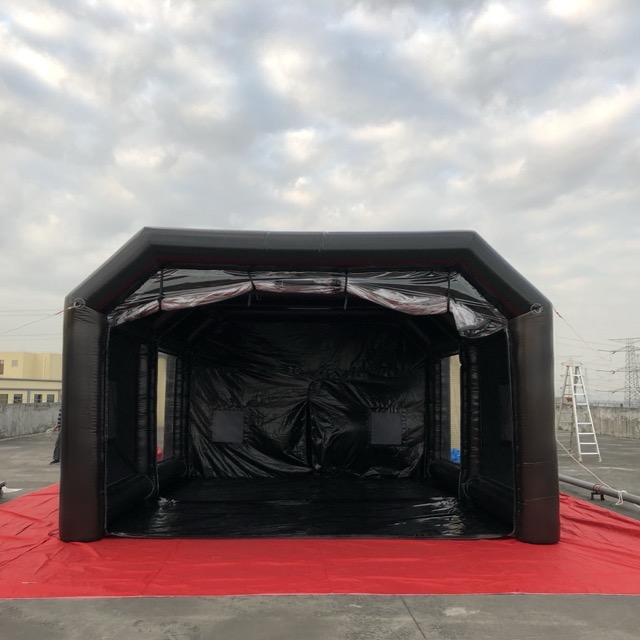 Portable booth details