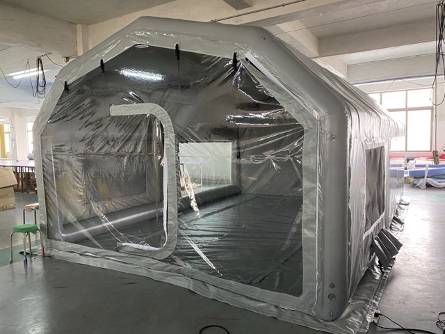 Exhibition tent view