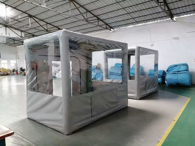 Hypoxic tent detail