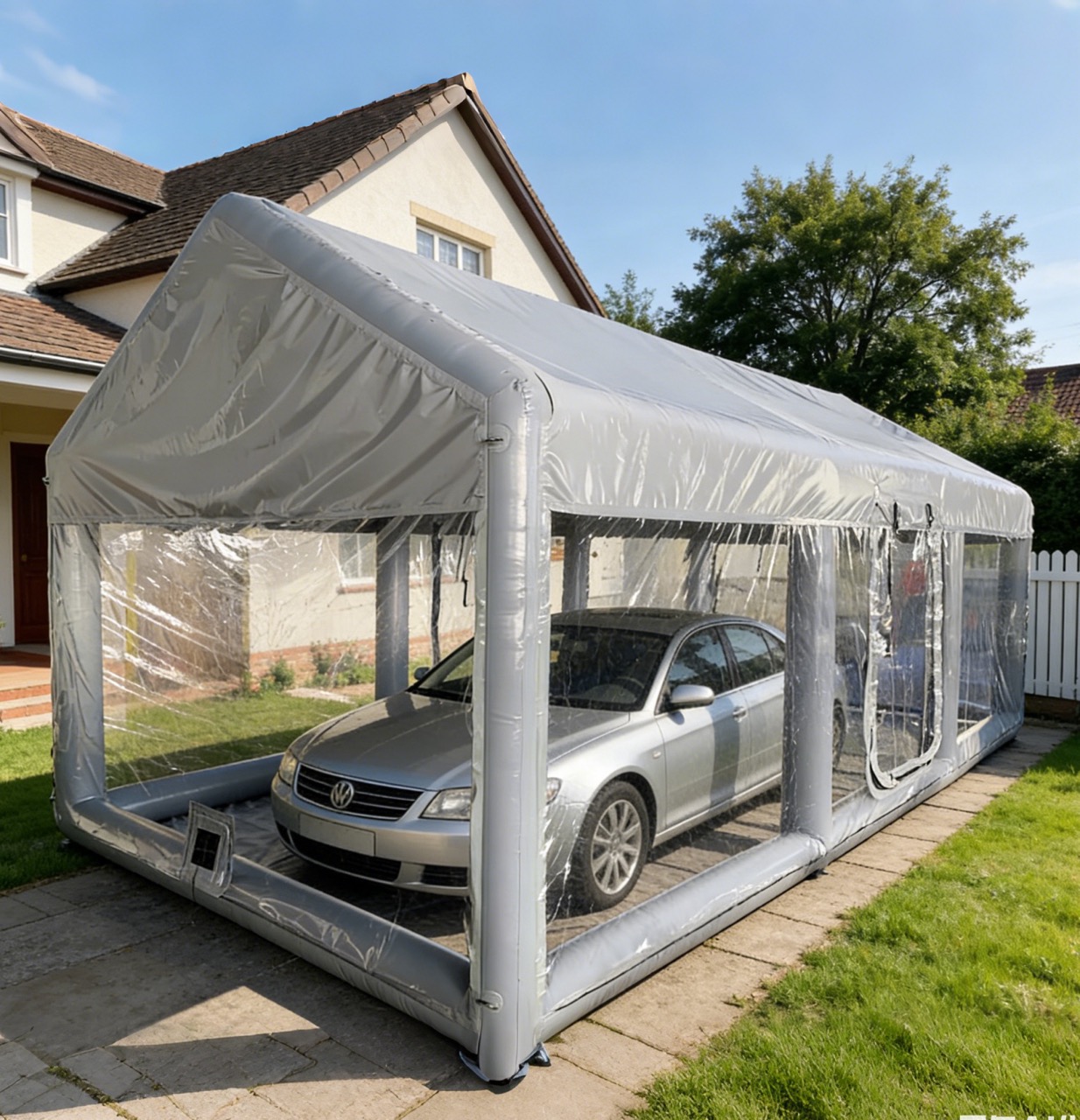 Customizable 6x3x2.7M Airtight Inflatable Car Tent