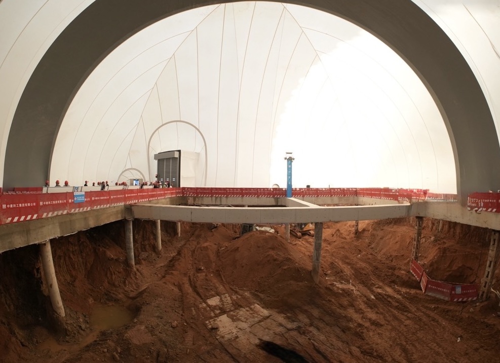 Foundation Pit Air Dome