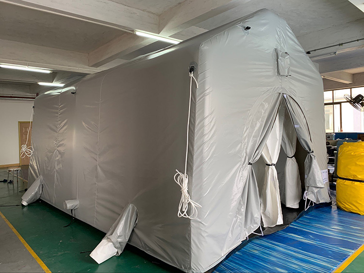 Inflatable Decontamination Tents With Shower
