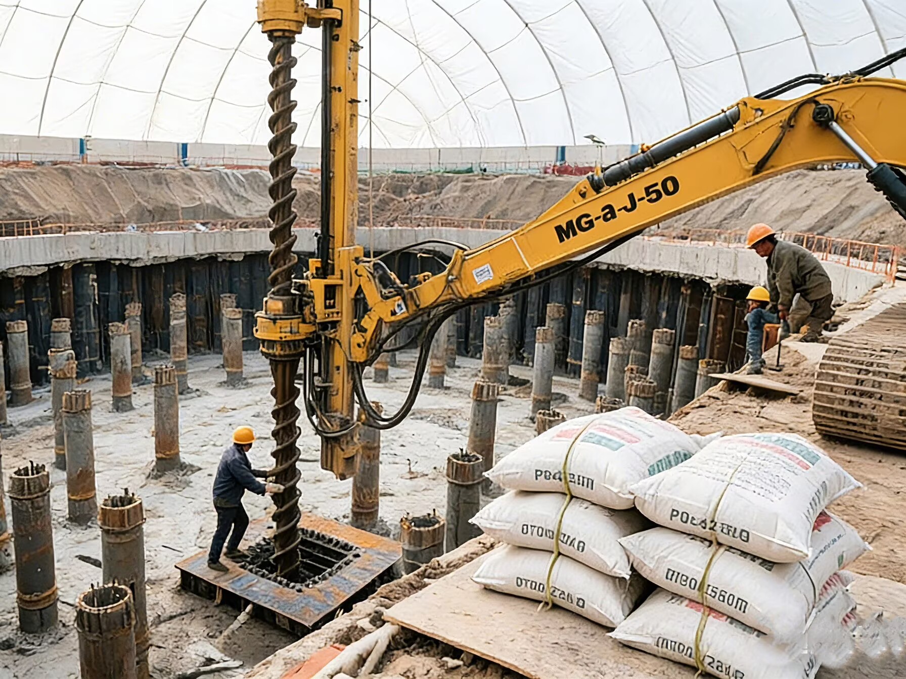 Dust & Noise Control Air-Supported Protection