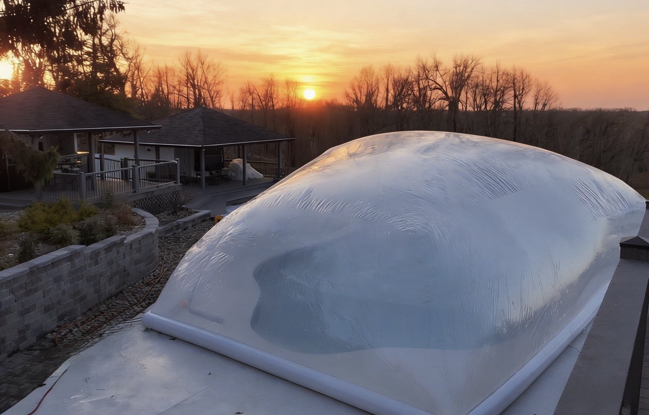Custom 5 Sides Polygon Pool Tent