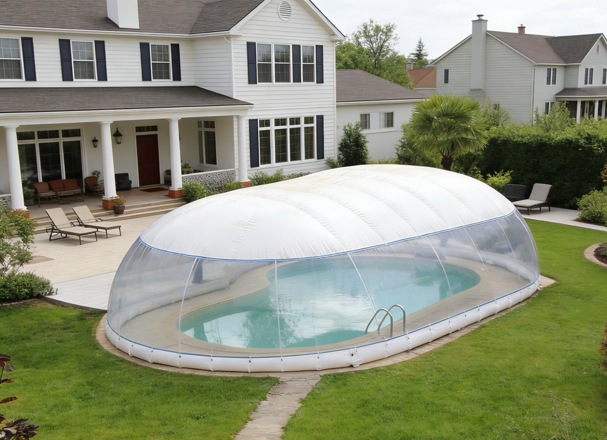 Pool Dome For Outdoor Pool 