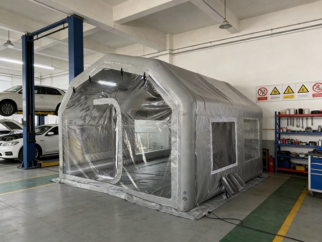 Inflatable Spray-Painted Tent 7.6X4.8X3M
