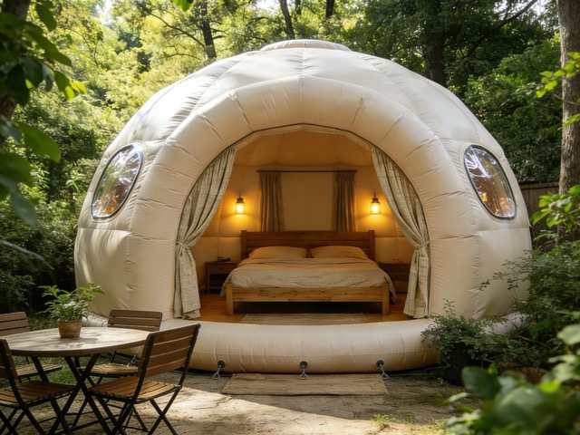 Glamping-Style Premium 6M Inflatable Dome