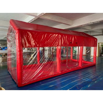 Customizable Weatherproof Inflatable Tents