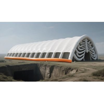 Inflatable tents for archaeology